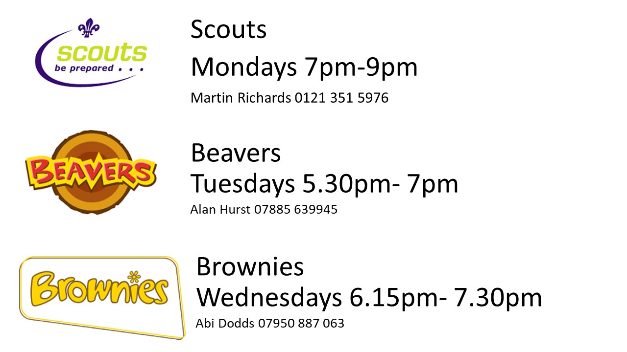 Groups St Chads Sutton Coldfield