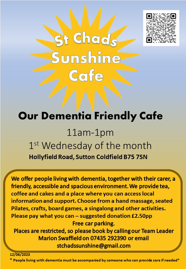 Sunshine Cafe St Chads Sutton Coldfield